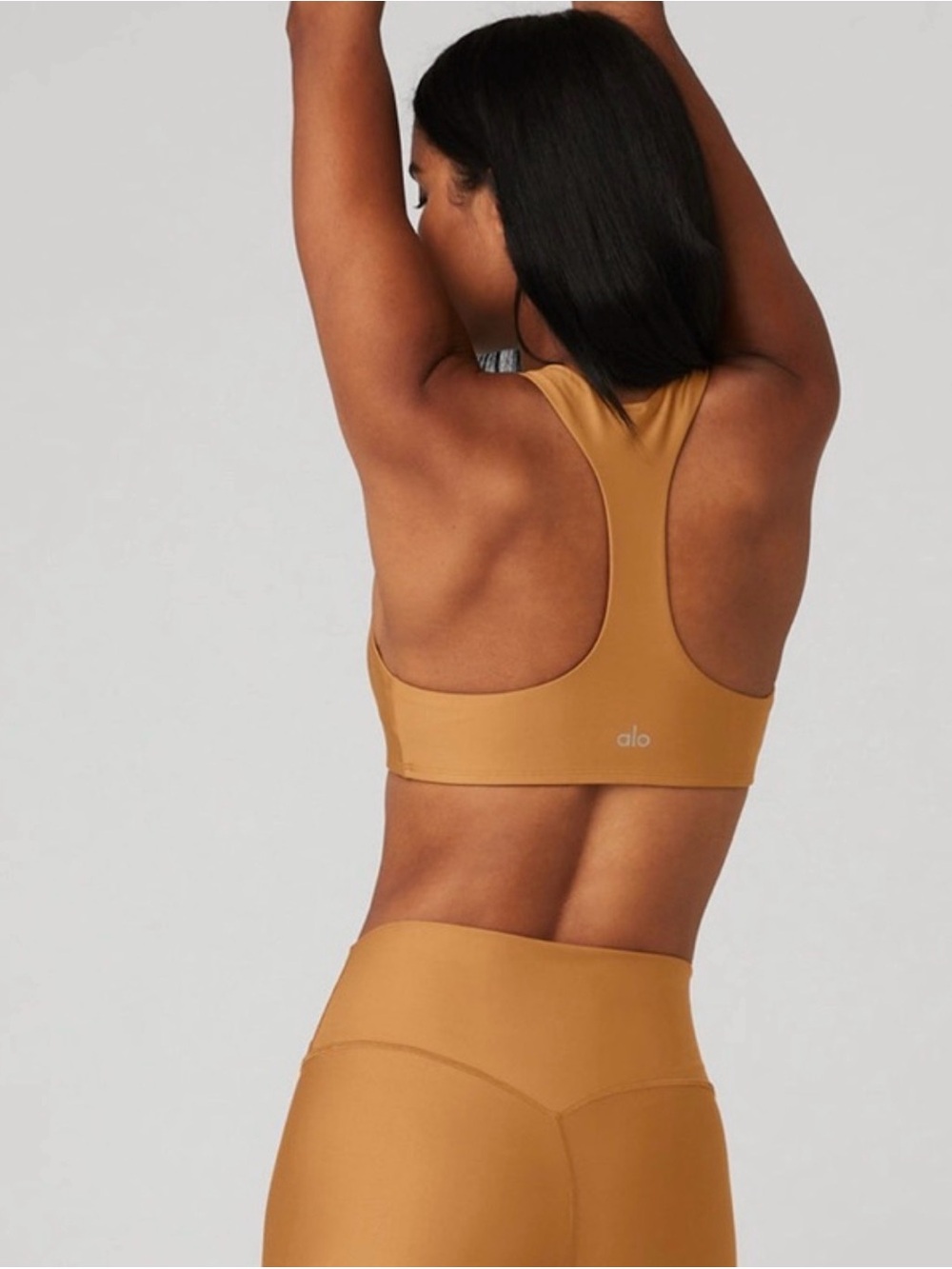 Alo Yoga Airlift Advantage Bra Size Small *Toffee